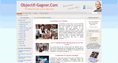 Desktop Screenshot of objectif-gagner.com